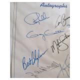 1986 Season Ticket Party Autograph sheet- MN Twins 25 years