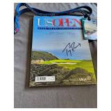 Official 2000 USGA Championship Program with Tony Romo Signature
