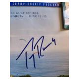 Official 2000 USGA Championship Program with Tony Romo Signature