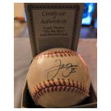 Frank Thomas Signed Baseball