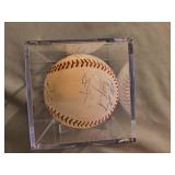 Tori Hunter And 8 Other Signed Baseball
