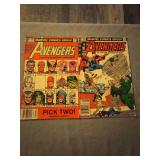 VINTAGE- Avengers Comic Books- Lot of 2