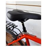 Custom Orange Tandem Bicycle With Shimano Sora & Marzocchi Bomber Fork