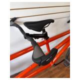 Custom Orange Tandem Bicycle With Shimano Sora & Marzocchi Bomber Fork