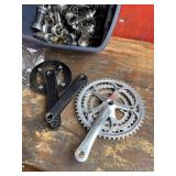 Bicycle Bottom Brackets & Crank Arms Mixed Lot Bicycle Bottom Brackets & Crank Arms Mixed Lot