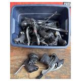 Campagnolo Shift Levers Mixed Lot - for Parts or Repair Campagnolo Shift Levers Mixed Lot - for Parts or Repair
