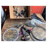 Campagnolo, Tektro & SRAM Bike Parts Mixed Lot Campagnolo, Tektro & SRAM Bike Parts Mixed Lot