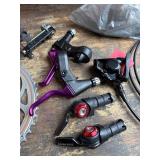Campagnolo, Tektro & SRAM Bike Parts Mixed Lot Campagnolo, Tektro & SRAM Bike Parts Mixed Lot