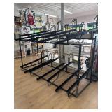 Bike Display Rack 112 X 66 X 82 in - 14 Bike Capacity Bike Display Rack 112 X 66 X 82 in - 14 Bike Capacity