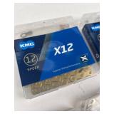 Kmc X12 12-speed Bike Chains (Lot of 5) Kmc X12 12-speed Bike Chains (Lot of 5)