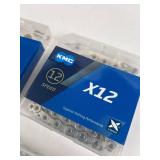 Kmc X12 12-speed Bike Chains (Lot of 5) Kmc X12 12-speed Bike Chains (Lot of 5)