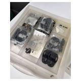Mixed Mounting Hardware in 4 Drawer Organizers Mixed Mounting Hardware in 4 Drawer Organizers