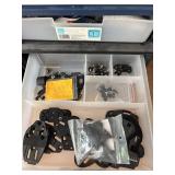 Mixed Bicycle Accessory Mounts & Hardware Lot Mixed Bicycle Accessory Mounts & Hardware Lot