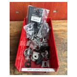 Assorted Seat Clamps and Seatpost Shims Assorted Seat Clamps and Seatpost Shims