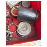 SunTour Bicycle Bottom Bracket Cups & Headset Bearings Mixed Lot SunTour Bicycle Bottom Bracket Cups & Headset Bearings Mixed Lot