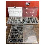 Bike Hardware Assortment in Organizer Cases Bike Hardware Assortment in Organizer Cases