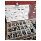Bike Hardware Assortment in Organizer Cases Bike Hardware Assortment in Organizer Cases