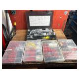 Bicycle Disc Brake Parts Assortment in Storage Cases (Lot of 5) Bicycle Disc Brake Parts Assortment in Storage Cases (Lot of 5)