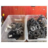Mixed Bicycle Drivetrain Sprocket Lot Mixed Bicycle Drivetrain Sprocket Lot