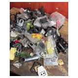 Bicycle Pedals, Toe Clips & Accessories Mixed Lot Bicycle Pedals, Toe Clips & Accessories Mixed Lot