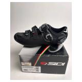 Sidi Genius 7 Mega Shadow Black Cycling Shoes Size 46.5 Sidi Genius 7 Mega Shadow Black Cycling Shoes Size 46.5
