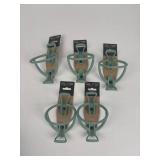 Elite T-race Water Bottle Cages Soft Green (Lot of 5) Elite T-race Water Bottle Cages Soft Green (Lot of 5)