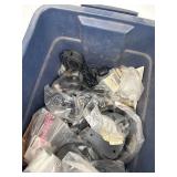 Light Parts Mixed Lot in Storage Tote