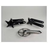 SRAM Force, Shimano Ultegra & Campagnolo Chorus Crankset Lot of 3 SRAM Force, Shimano Ultegra & Campagnolo Chorus Crankset Lot of 3