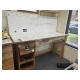 Wood Workbench With Drawers