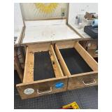 Workbench Cabinet With 4 Drawers