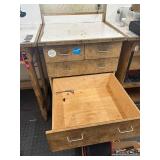 Workbench Cabinet With 4 Drawers