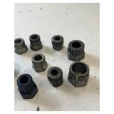 Bicycle Freewheel Tool Set (Lot of 8)