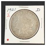 1921-D Morgan Dollar