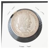 1892 Columbian Exposition commemorative half dollar   Note 1892 date!
