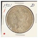 1921-D Morgan Dollar