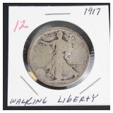 1917 Walking Liberty half dollar