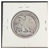 1937-S Walking Liberty half dollar