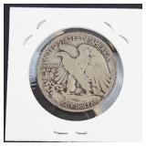 1937-S Walking Liberty half dollar