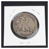 1938 Walking Liberty half dollar