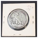 1941 Walking Liberty half dollar