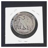 1941-D Walking Liberty half dollar