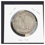 1942-D Walking Liberty half dollar