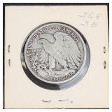 1942-S Walking Liberty half dollar