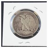 1942-S Walking Liberty half dollar
