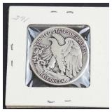 1943 Walking Liberty half dollar