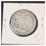 1943 Walking Liberty half dollar
