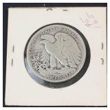 1943 Walking Liberty half dollar
