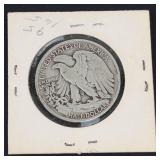 1943 Walking Liberty half dollar