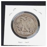 1943 Walking Liberty half dollar