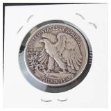 1943 Walking Liberty half dollar